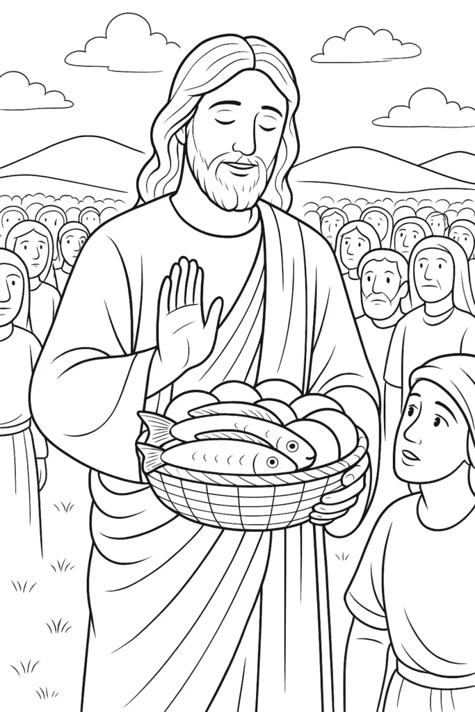 jesus panes y peces